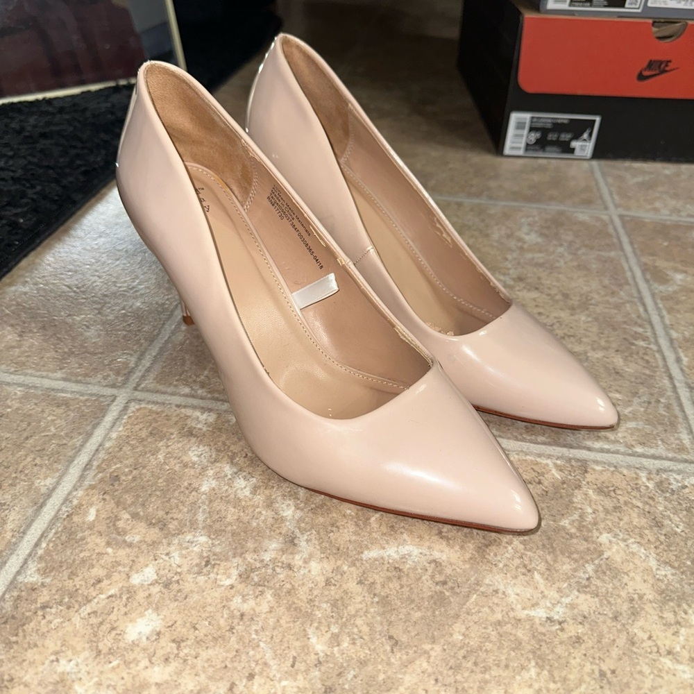 Chic Beige Women's Heels